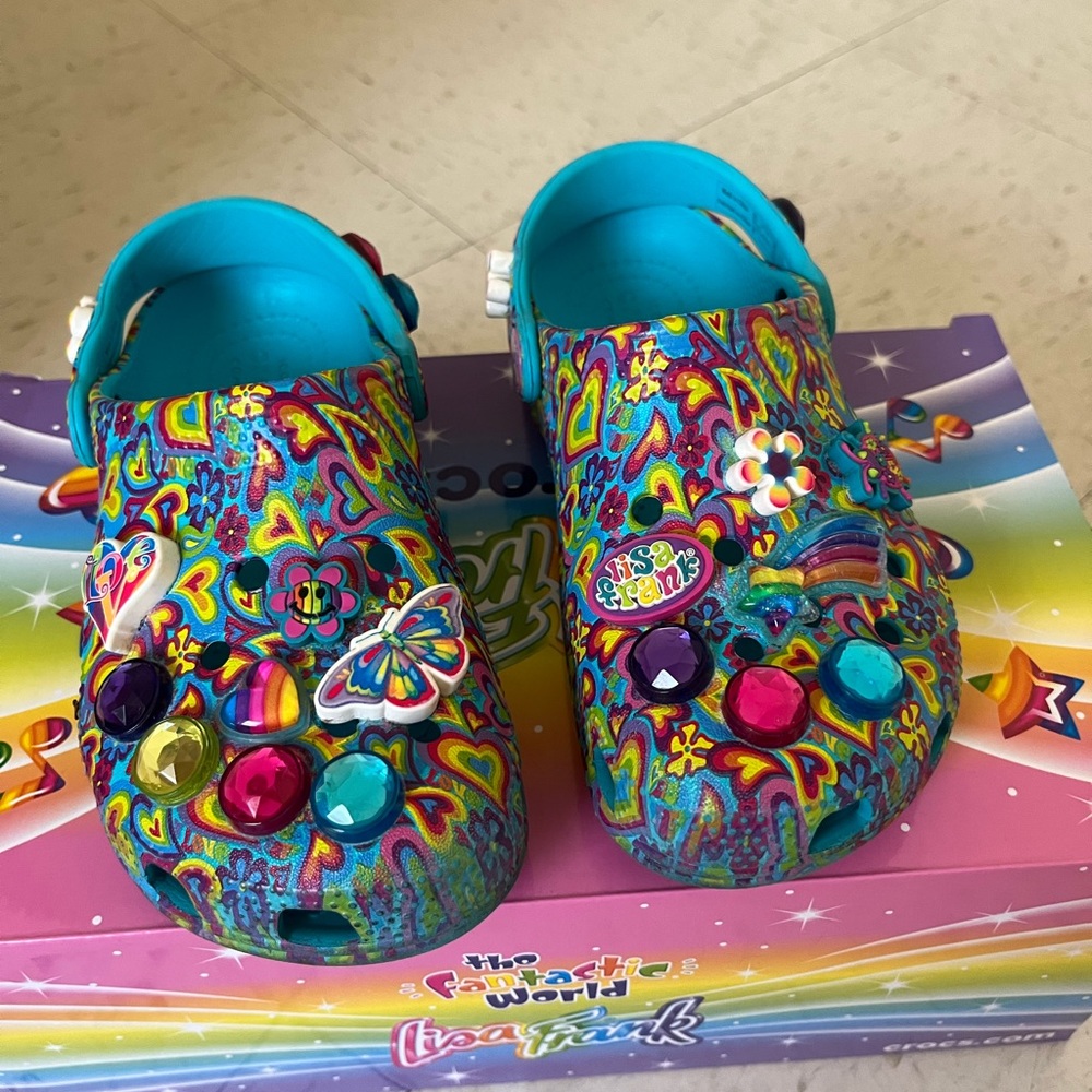 Lisa Frank Crocs